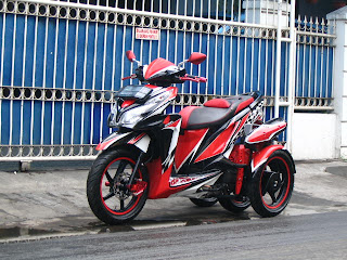  Modifikasi  JOK MOTOR JOK VARIO  125  Model  PCX  dengan tutup 