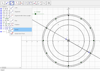 vektor di geogebra