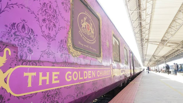 The Golden Chariot Train of Karnataka