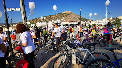 Με μεγάλη συμμετοχή η ποδηλατάδα στο Άργος (βίντεο)