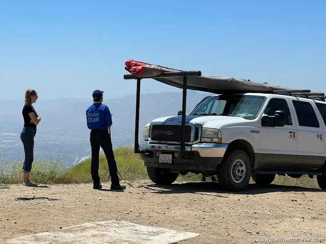 Hang gliding in Los Angeles California