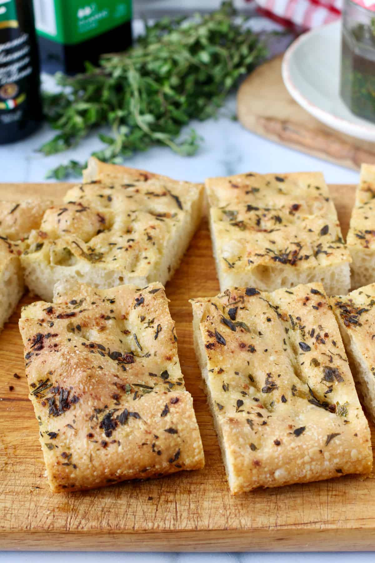 Flower Pressed Summer Focaccia - Olive and Artisan