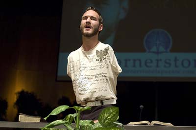 Nick Vujicic en Guatemala