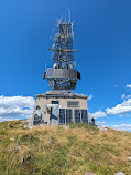 A transmission tower on Monte Guglielmo