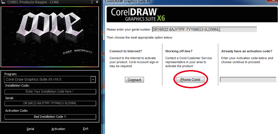 Corel X6 Serial Key Or Number Download