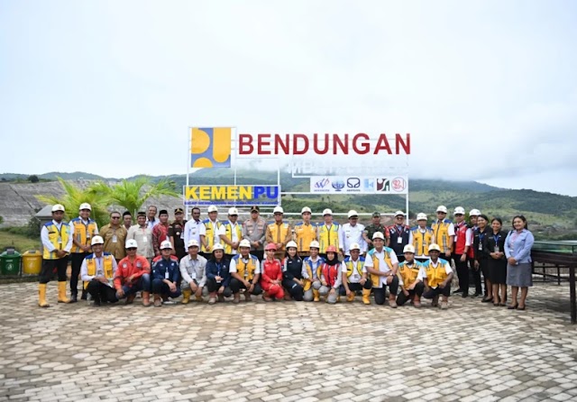 Wapres Tinjau Proyek Pembangunan Bendungan Mbay/Lambo Nagekeo