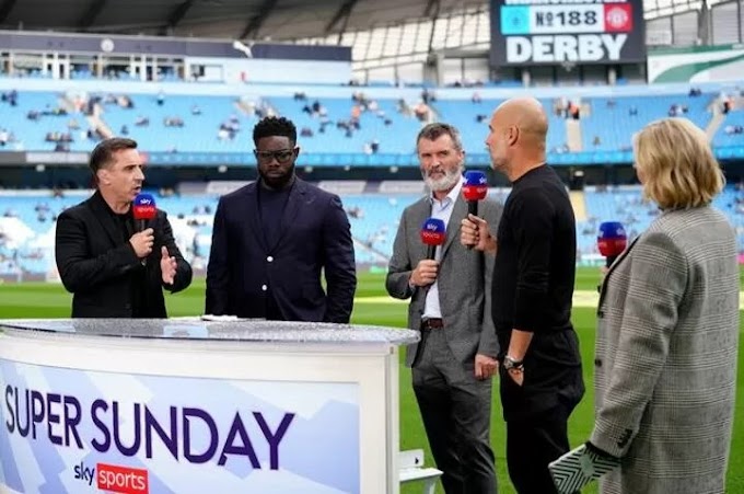 Man City manager Pep Guardiola trolls Manchester United legends Gary Neville and Roy Keane