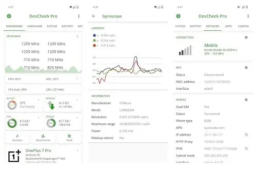 DevCheck Hardware and System Info