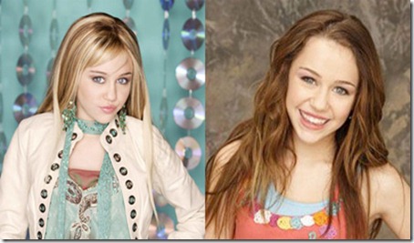 Miley Cyrus E Hannah Montana