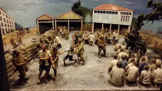 二戰日軍場景模型