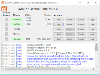 Cara menjalankan script web di localhost