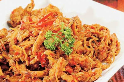 Resep Masakan Praktis Ayam Suwir Pedas Special