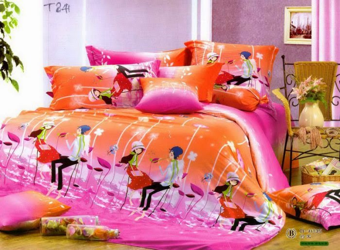 SPREI-KATUN-JEPANG-MOTIF-ROMANTIS-T241