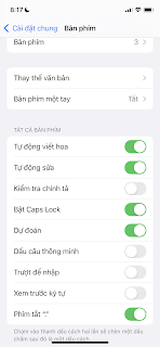 Sửa lỗi bàn phím telex ios 16