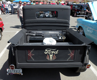 Jacks rat rod so cool it got this model to pose How's that a bad thing