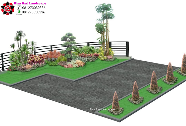 Risa Asri Landscape - Galeri Desain 3D