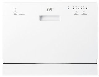 SPT SD-2201W Countertop Dishwasher White 