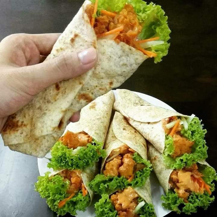 RESEPI CHICKEN WRAP ALA-ALA KFC SEDAP DAN MUDAH! - Sharing 