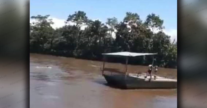 TRAGEDIA EN MOYOBAMBA: Embarcación que llevaba víveres a pobladores se hunde en el río mayo [VIDEO]