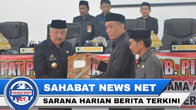 Rapat paripurna DPRD Pinrang Setujui Ranperda APBD tahun 2024