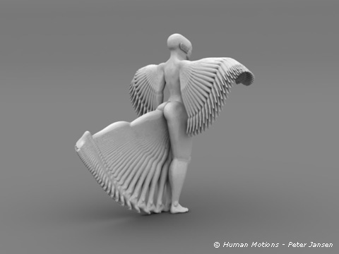 peter jansen esculturas cinéticas movimento corpo humano