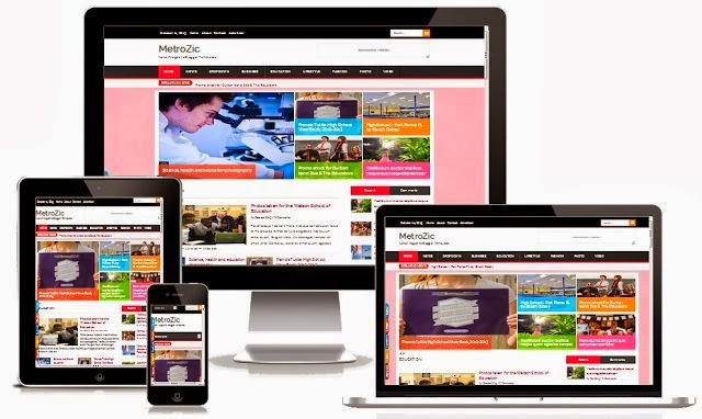 Template Blogspot cho site tin tức: Smart News