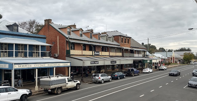 View of main street from William Arnott Hotel (RE)