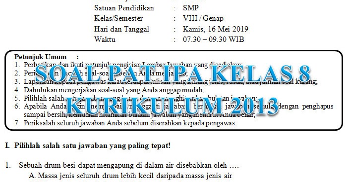 Kunci Jawaban Soal Fisika Kelas 11 Semester 1 | Link Guru