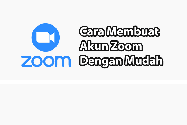 Cara Membuat Akun Zoom