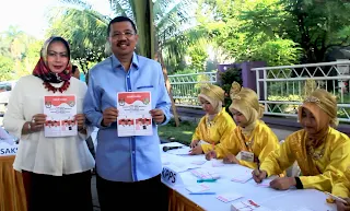 Tengku Erry Nuradi menghimbau calon pemilih untuk datang ke TPS menyalurkan hak suaranya