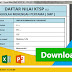 Aplikasi Raport Dan Daftar Nilai SMP KTSP 2006 Terbaru 2016-2017 dengan Excel