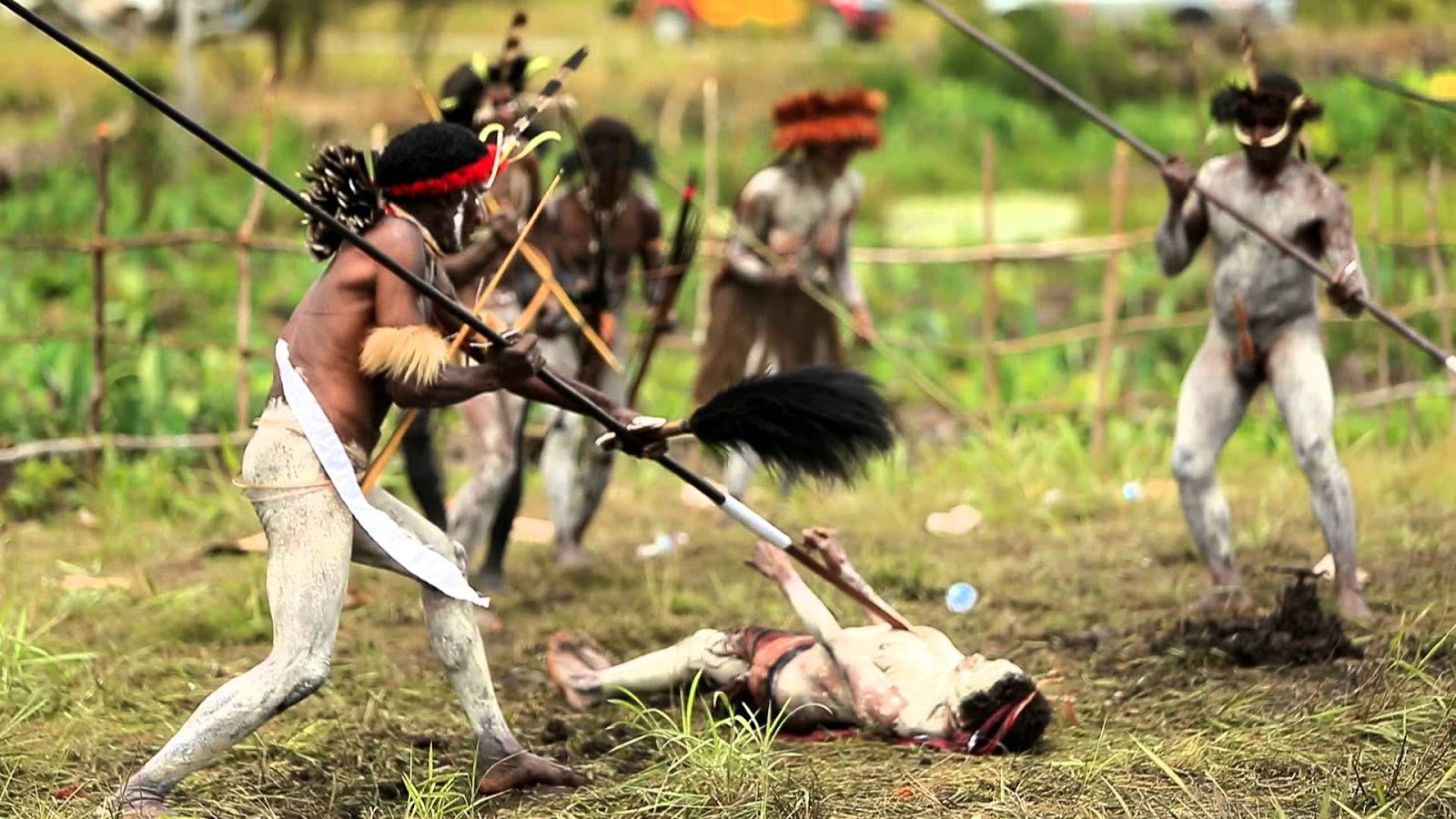 Festival Lembah Baliem Perang  Suku Papua 