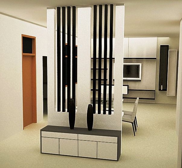  31 sekat  pembatas ruangan  minimalis modern untuk  