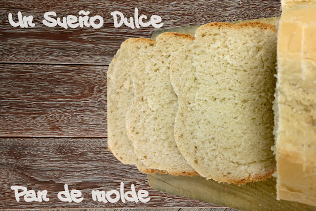 Pan de molde en panificadora