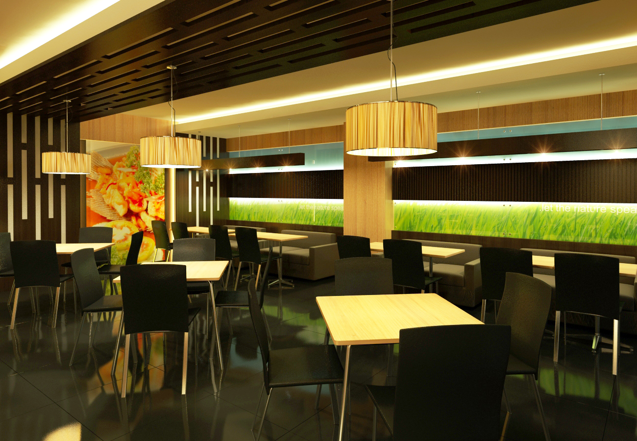 Desain Interior Cafe