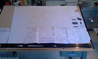 Graber RV-10: Drawing the wiring diagram.