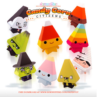 free Halloween paper crafts