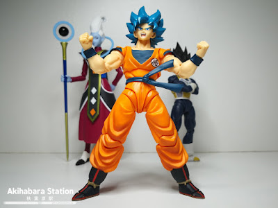 S.H.Figuarts Super Saiyan God Super Saiyan Son Goku de Dragon Ball Super: Broly - Tamashii Nations