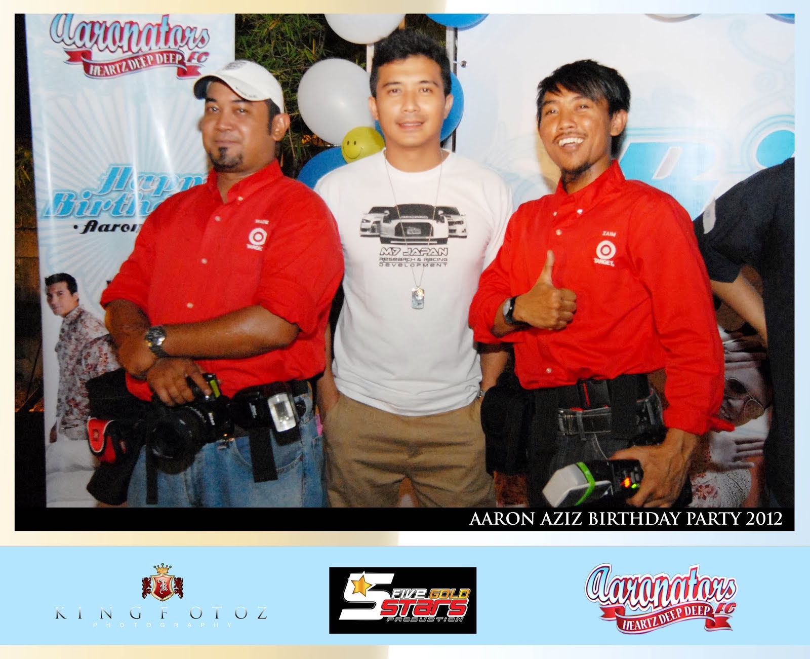 Aaron Aziz Birthday Party