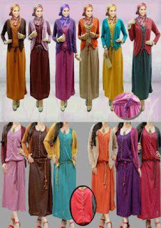 Model Baju Gamis Modern Terbaru 2013