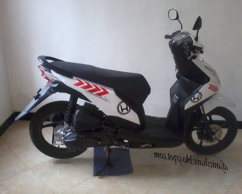 11 Foto modifikasi motor beat fi sederhana simple 