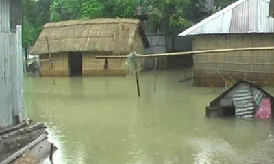 আত্রাইয়ে বন্যা পরিস্থিতির অবনতি