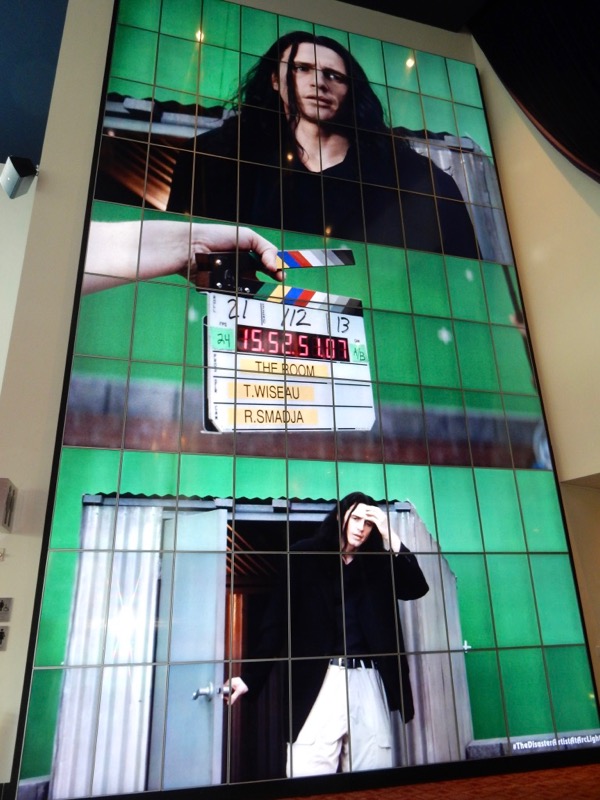 Disaster Artist movie poster wall ArcLight