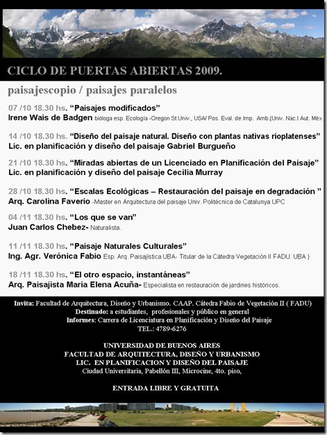 Afiche 2009