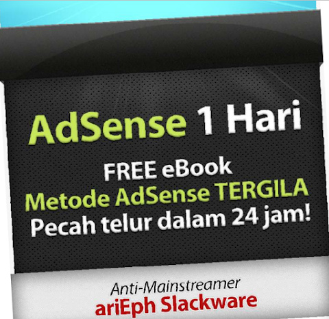 Metode Adsense Tergila, 1 Hari Langsung Pecah Telur 