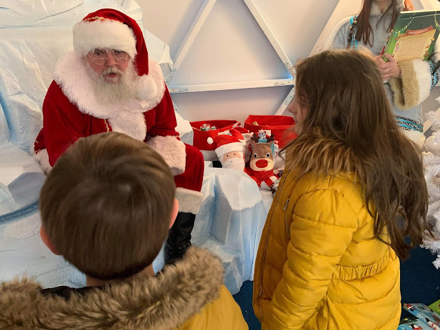 Santa at the metrocenter artic experience 