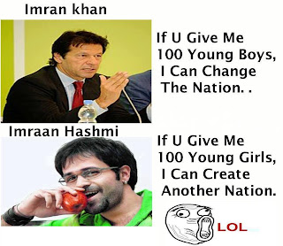 The difference. Imraan Hashmi Trolls Imran Khan