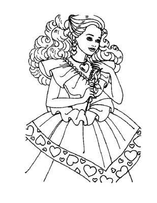 Barbie Mariposa Coloring Pages