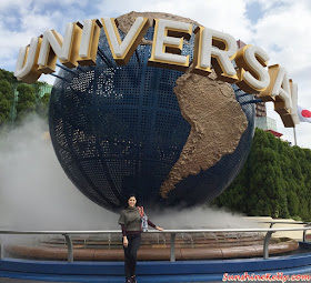 AirAsia X, Universal Studios Japan, Medis Familiarisation Trip, Osaka, Universal Studios Japan, Universal Studios, Japan, Travel, AirAsiaX booking, Eat-Man Restaurant, Hotel New Hankyu, Umeda, Hello Kitty, Halloween Costume Party, Elmo go skateboard, Universal Globe