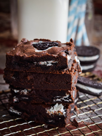  Firework Oreo Brownie